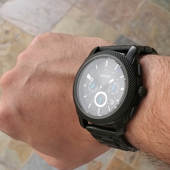 Chronograph Machine Stainless steel Watch. LIKE NEW - Picture 3 of 7